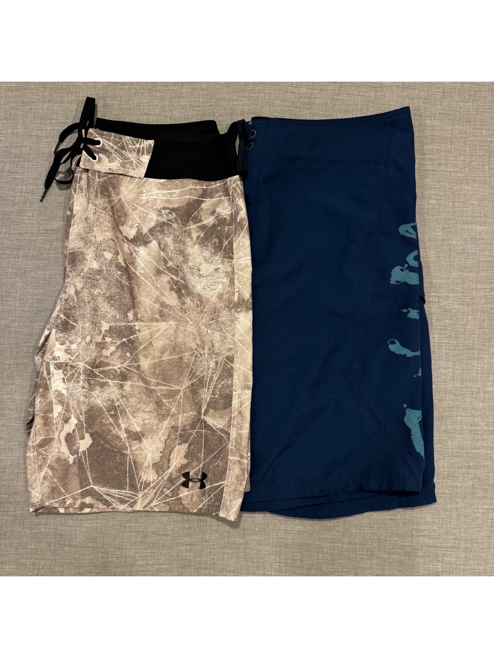 Men’s Swim Trunks Lot 2 Under Armour & Salt Life Board Shorts Size Large L